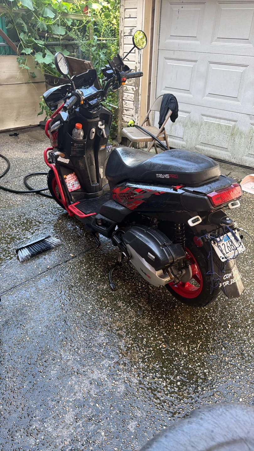 Black and Red Scooter - photo 4