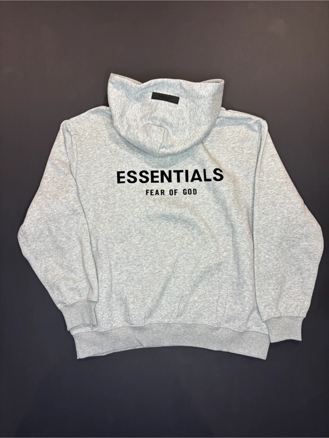 ESSENTIALS Fear of God Grey Hoodie - Size S - photo 5