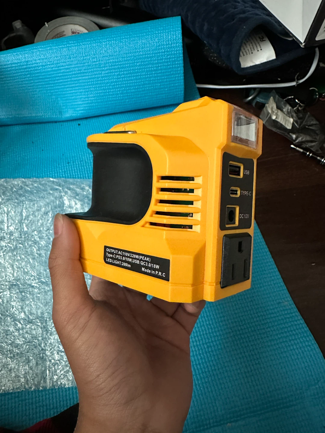 Portable Power Converter for DeWalt 20V (Bare Tool Only) - photo 2