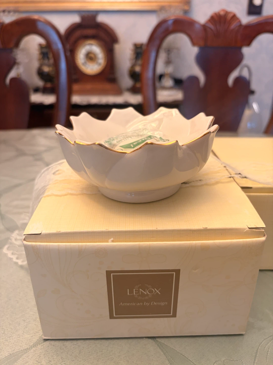 Lenox Picture Frame and Trinket Dish Set - photo 2