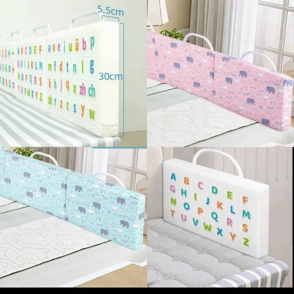 Kids Adjustable Bed Rail Set 6 Panels Like New - photo 2