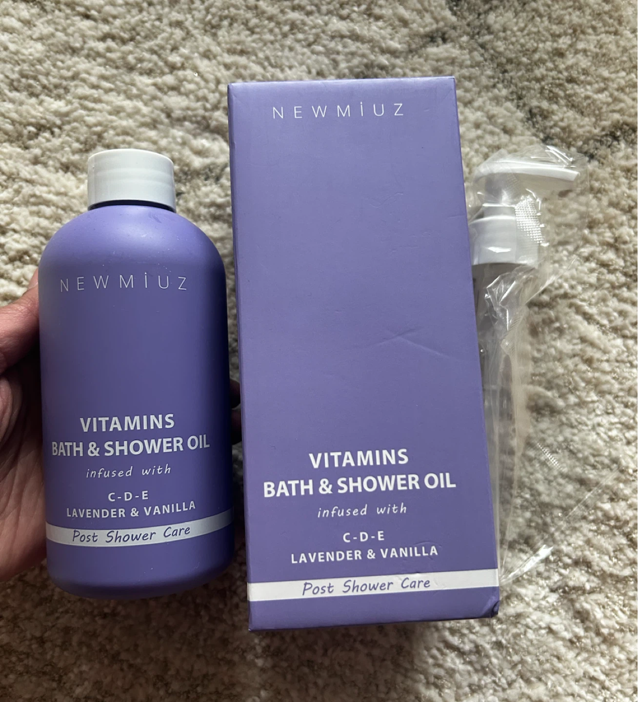 NEWMIUZ Vitamin Bath & Shower Oil