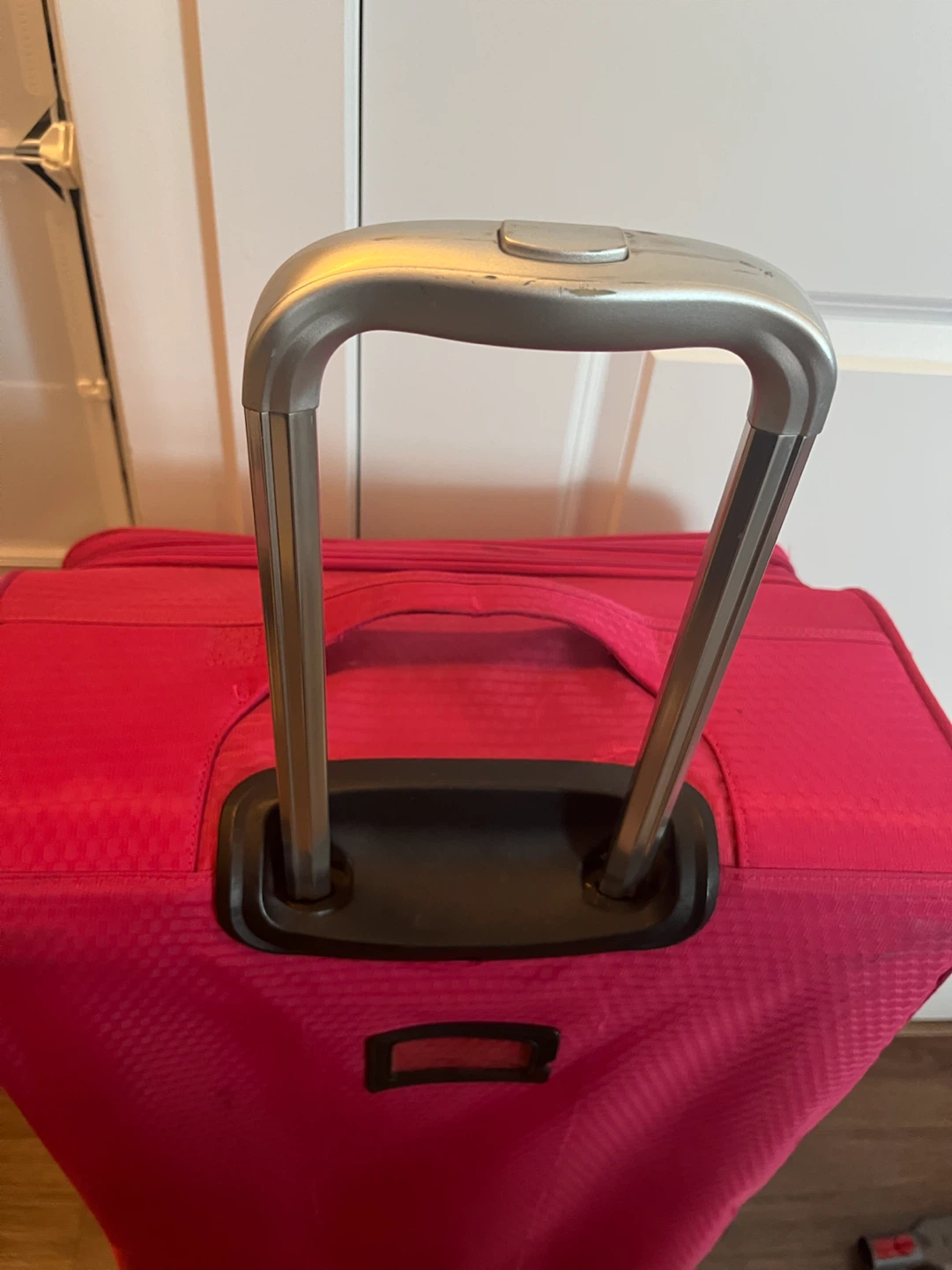 Pink Hard-Shell Large Rolling Suitcase - photo 2