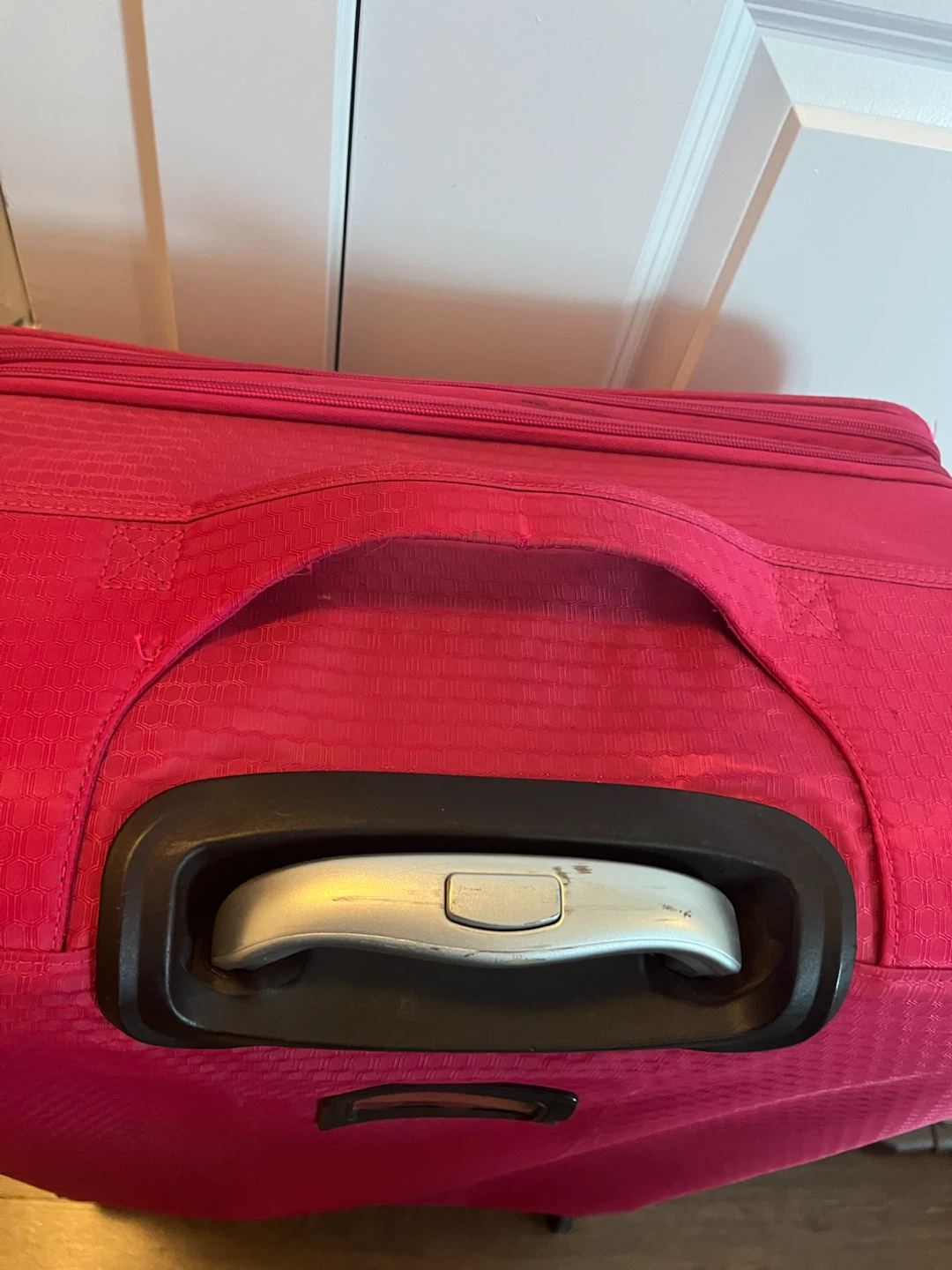 Pink Hard-Shell Large Rolling Suitcase - photo 5