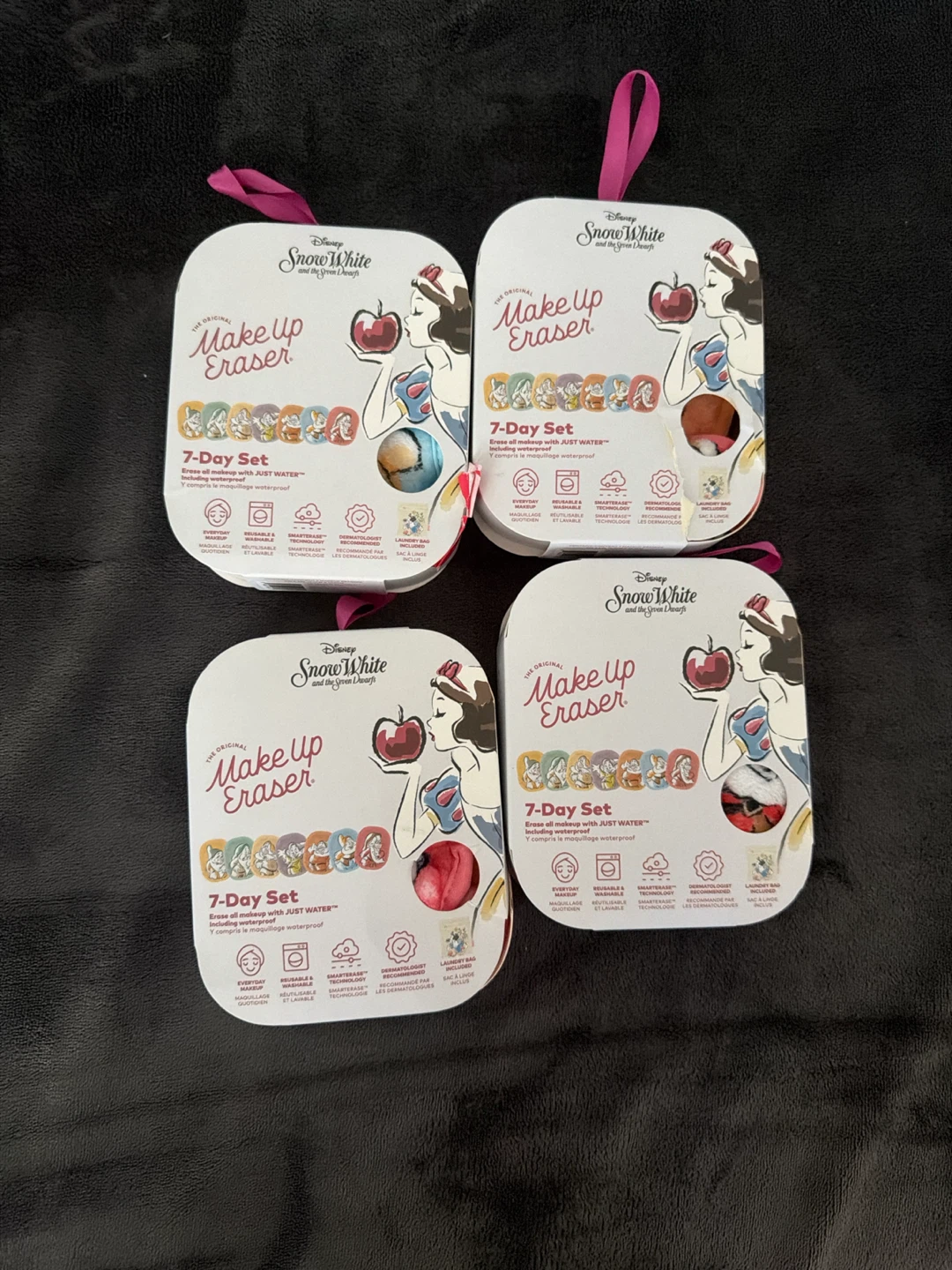 MakeUp Eraser 7-Day Set Snow White