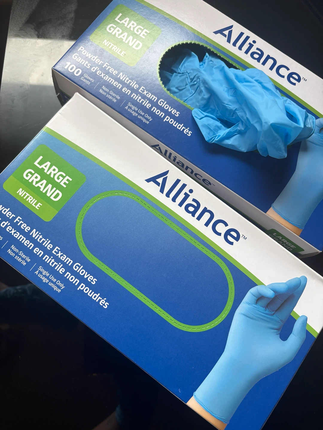 Alliance Large Nitrile Exam Gloves (100 ct)