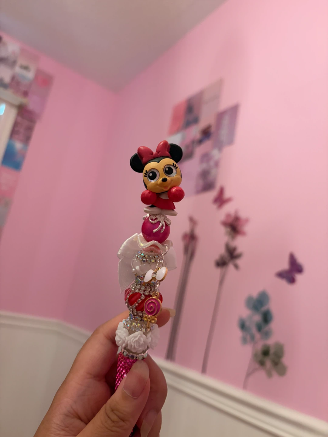 Minnie Mouse Charm Pen