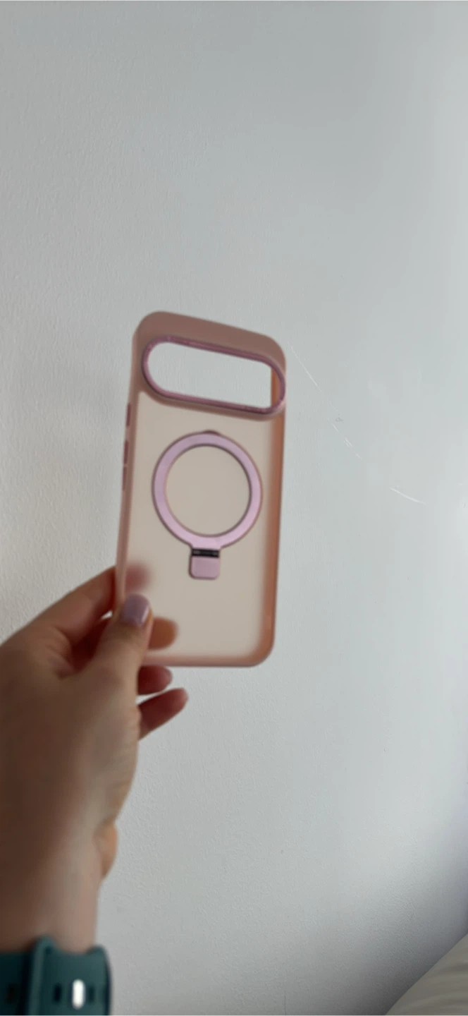 Pink Ring Stand Case for Google Pixel 7 Pro - photo 3