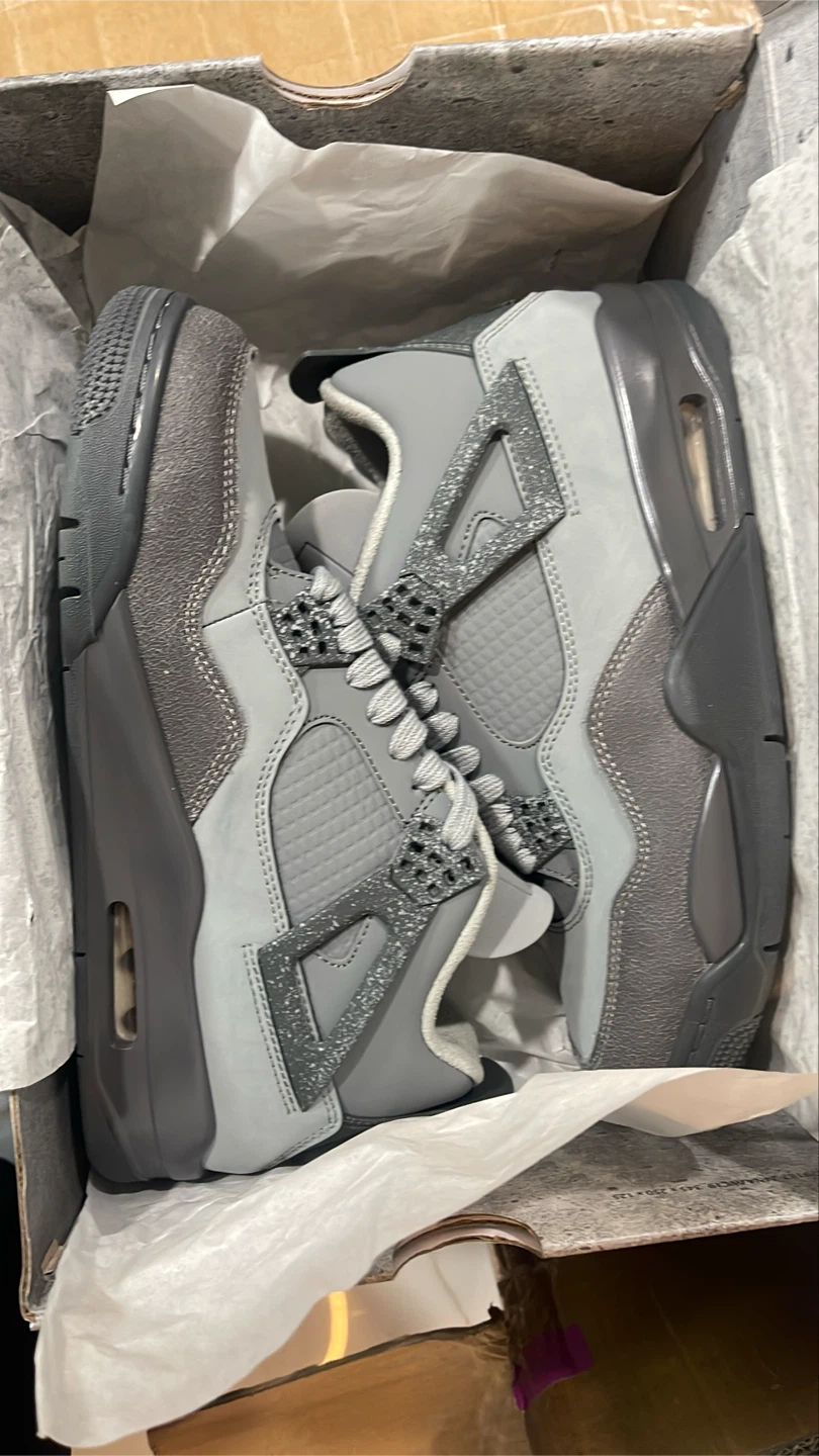 Air Jordan 4 "Cool Grey" Men's Shoes