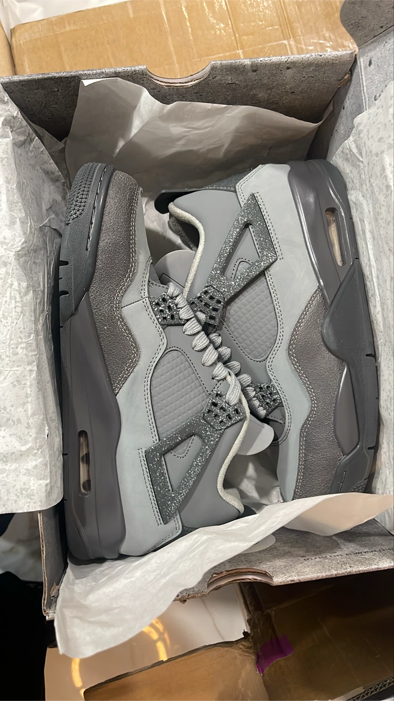 Air Jordan 4 "Cool Grey" Men's Shoes - photo 2