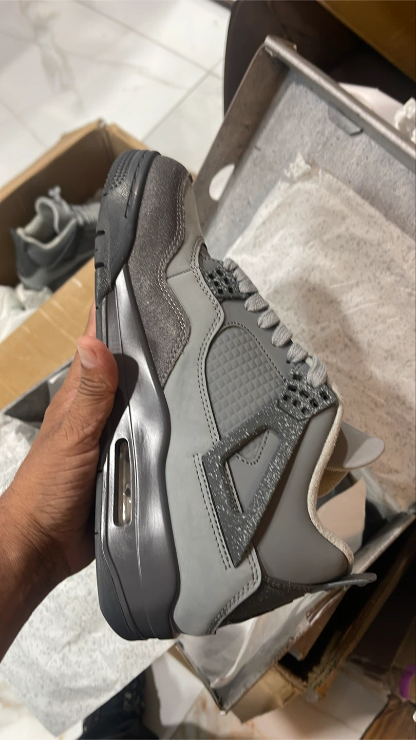 Air Jordan 4 "Cool Grey" Men's Shoes - photo 4
