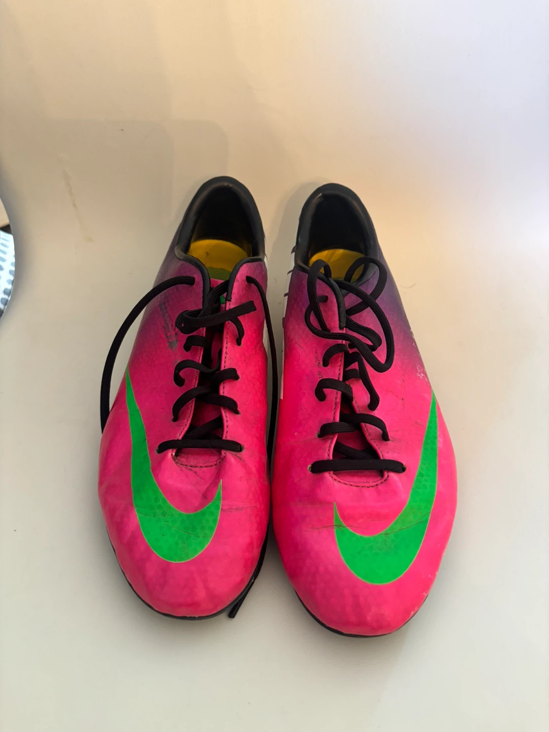 Nike Mercurial Soccer Cleats - Pink/Green