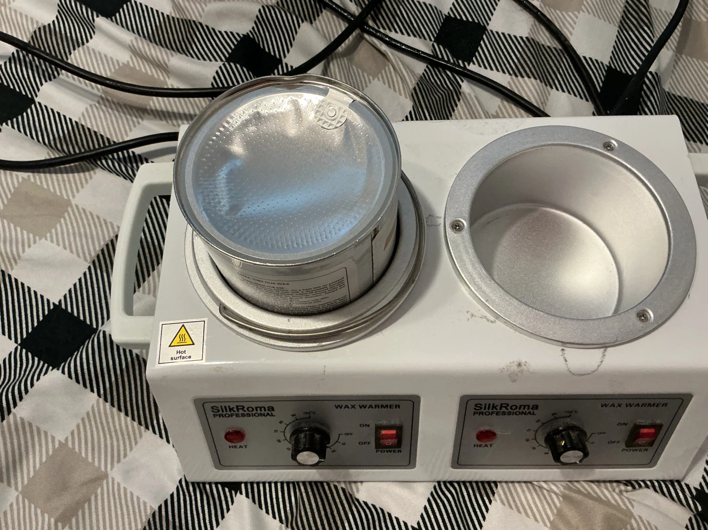 SilkRoma Professional Dual Wax Warmer with Norma de Durville Wax - photo 2