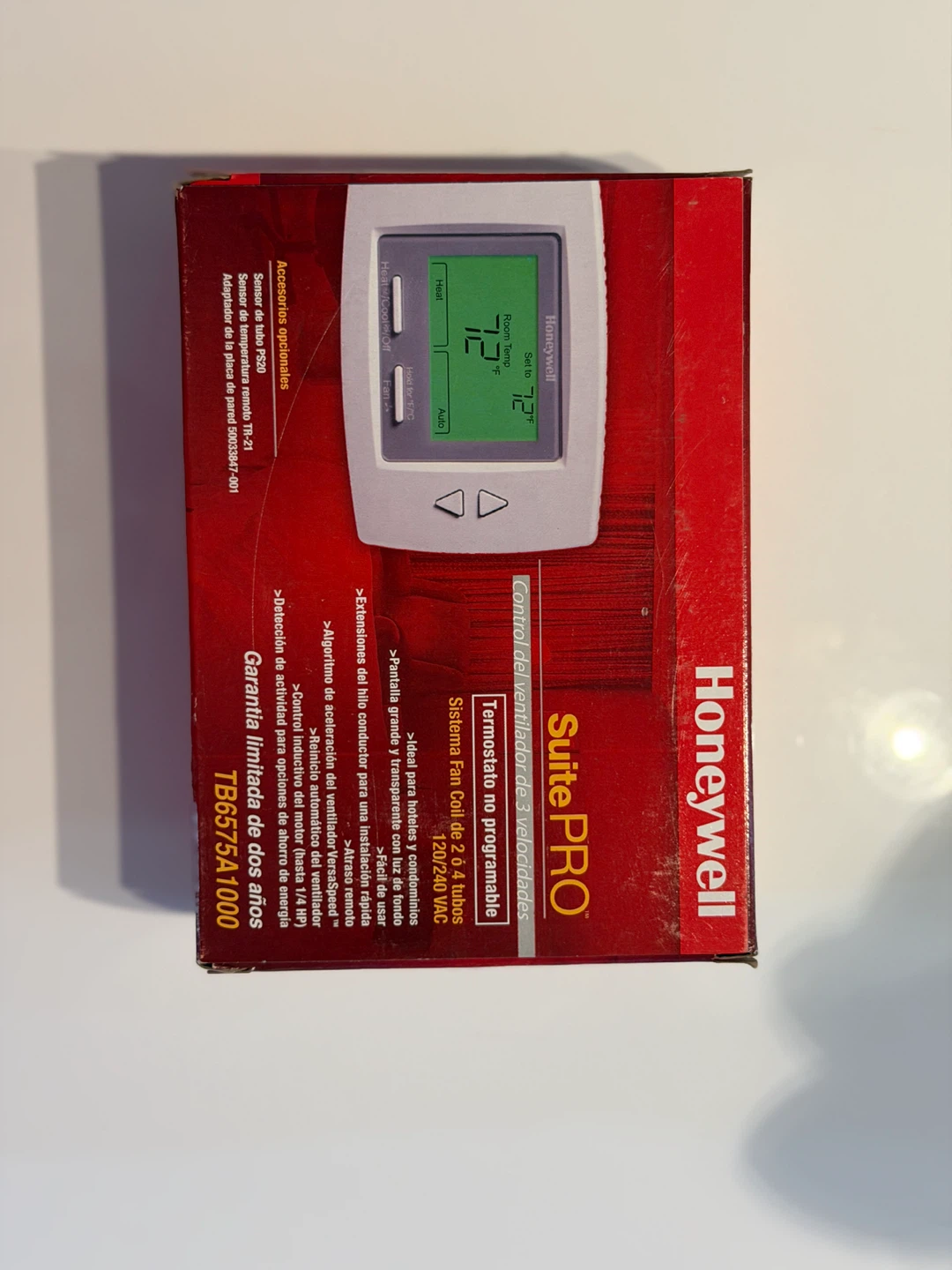 Honeywell SuitePRO TB6575A1000 Thermostat - photo 3