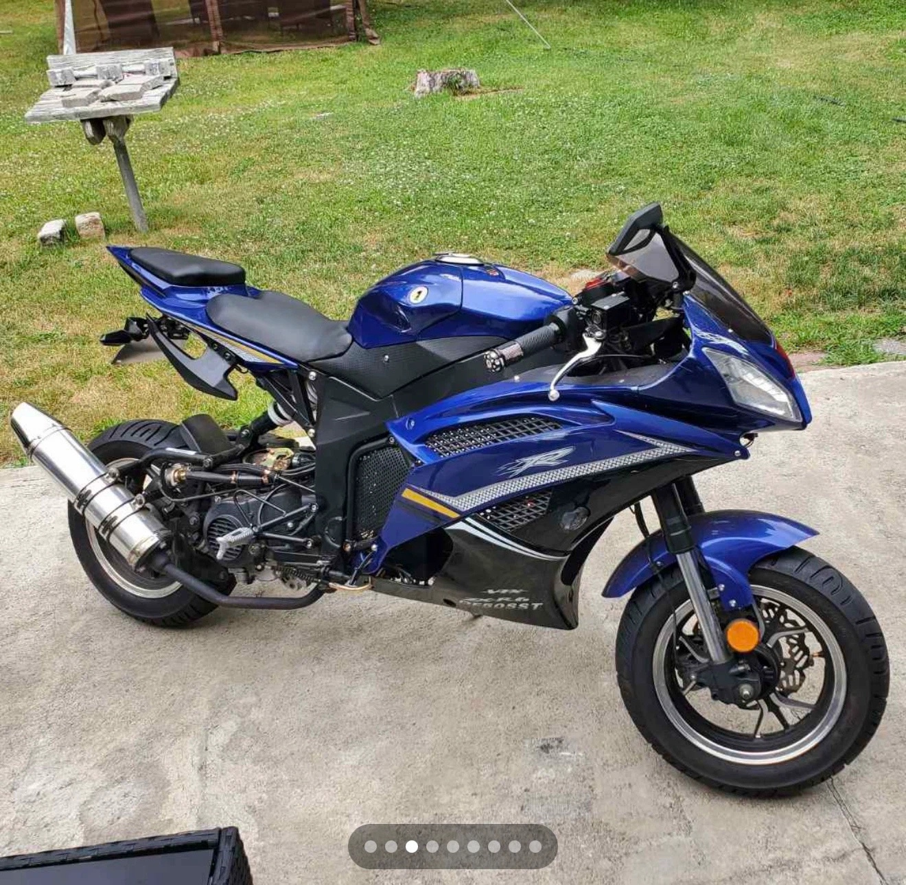 Blue Sport Scooter Motorcycle dong fang 2020 - photo 2