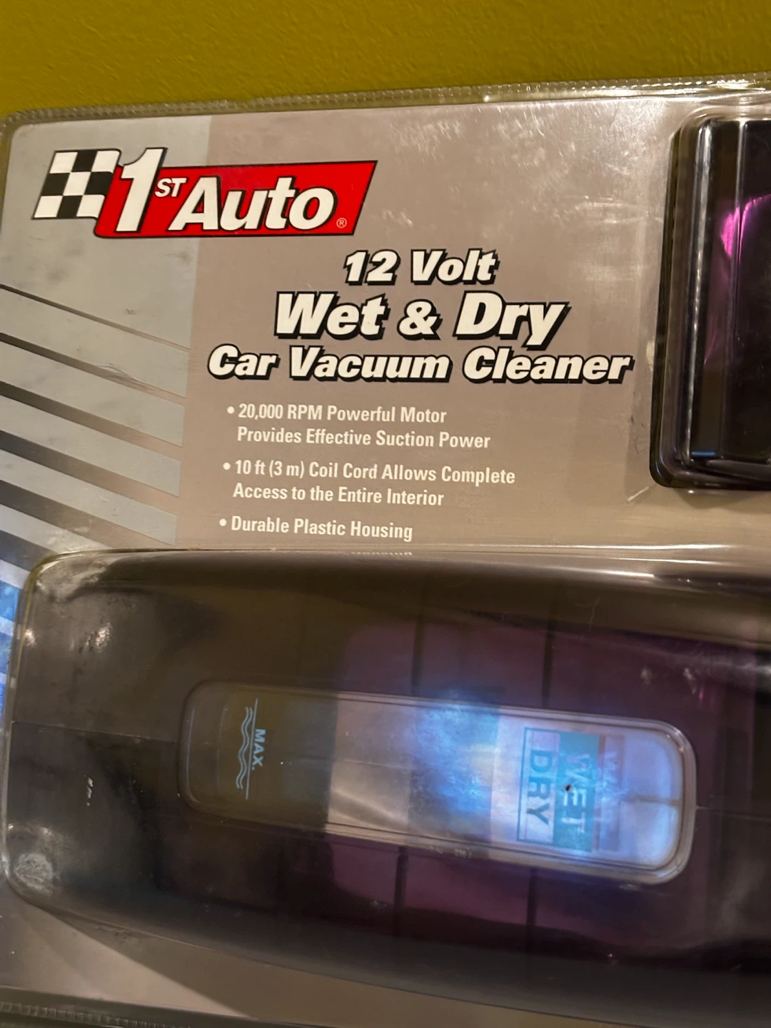 1st Auto 12 Volt Wet & Dry Car Vacuum Cleaner - photo 2