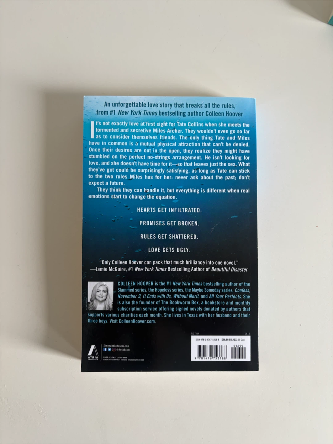 Ugly Love by Colleen Hoover Novel - photo 2