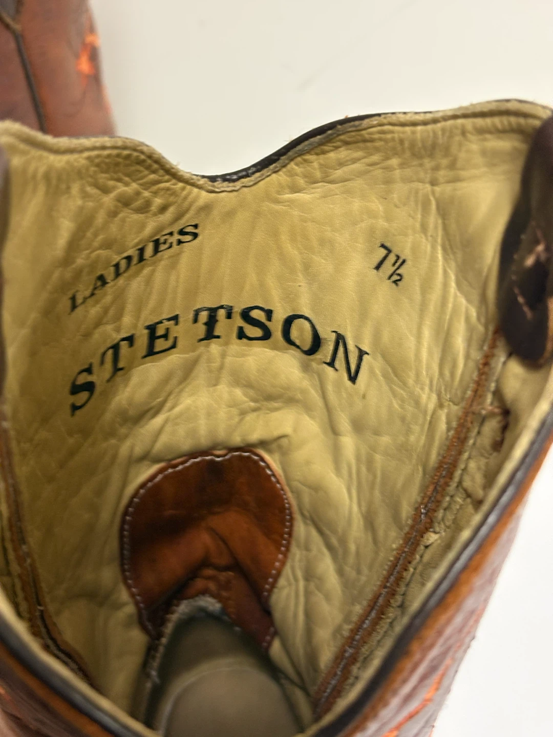 Stetson Ladies Cowboy Boots Size 7.5 - photo 3