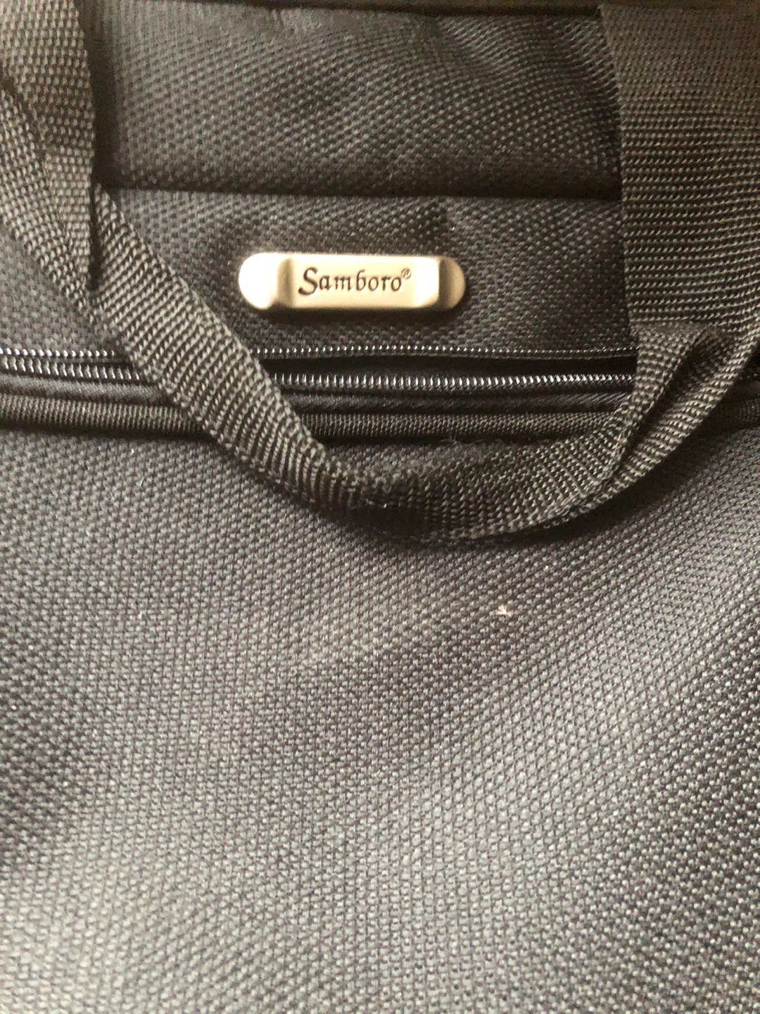 Samboro Black Rolling Laptop Bag