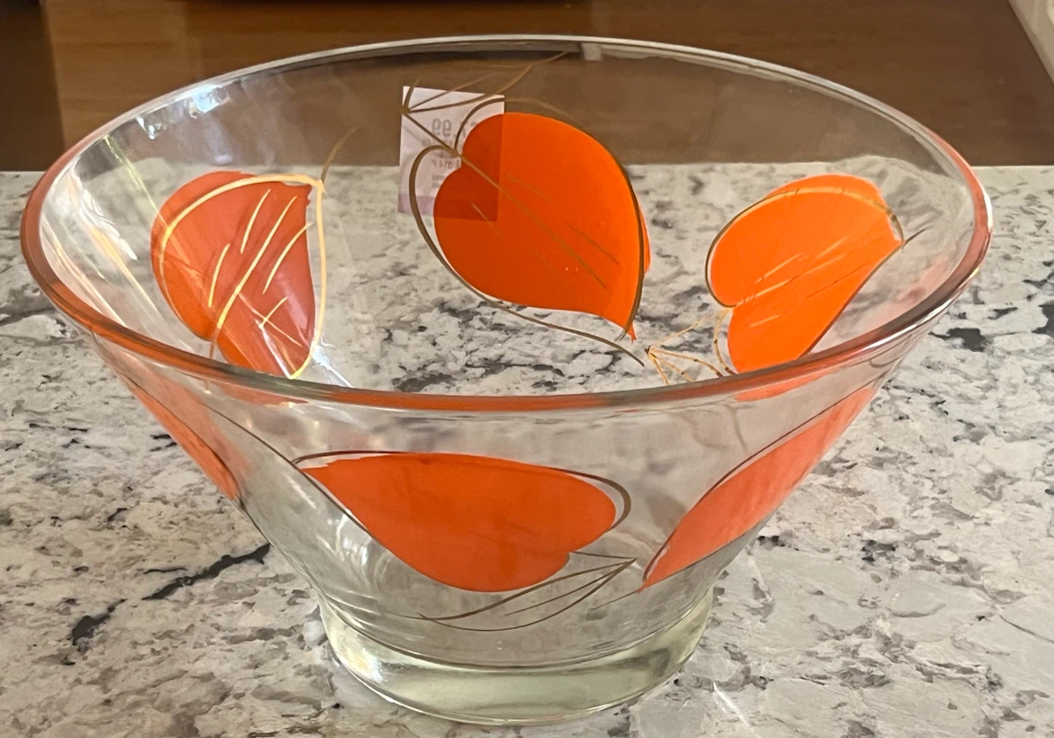 Anchor Hocking Enchant Ware Chip Bowl