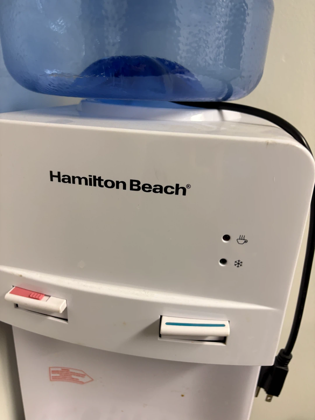 Hamilton Beach Water Cooler hot and cold Dispenser - photo 2
