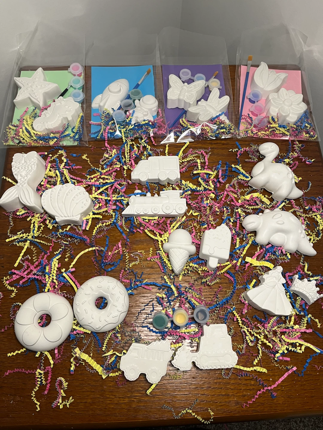 Creative plaster fun.