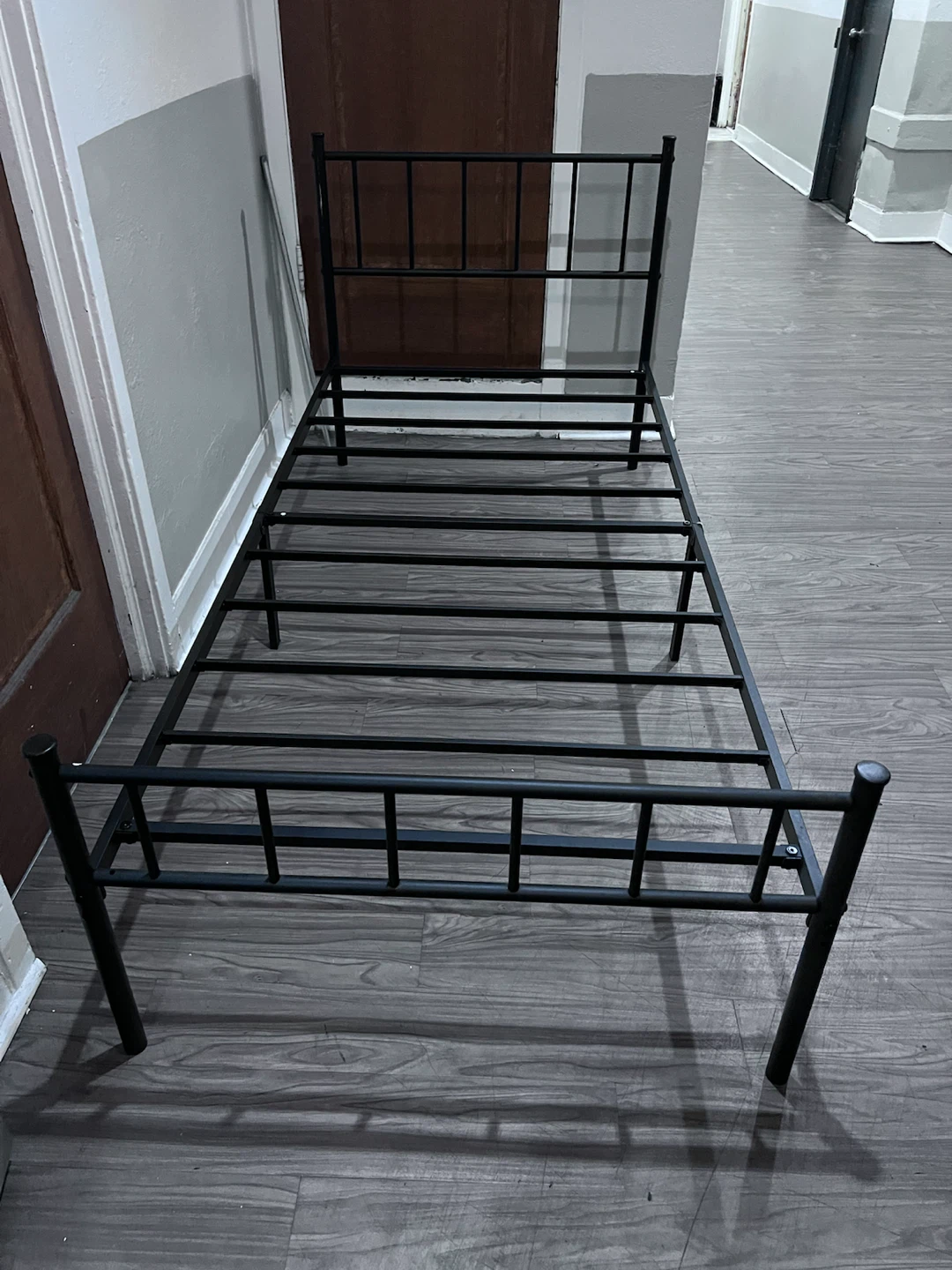 Black Metal Twin Bed Frame