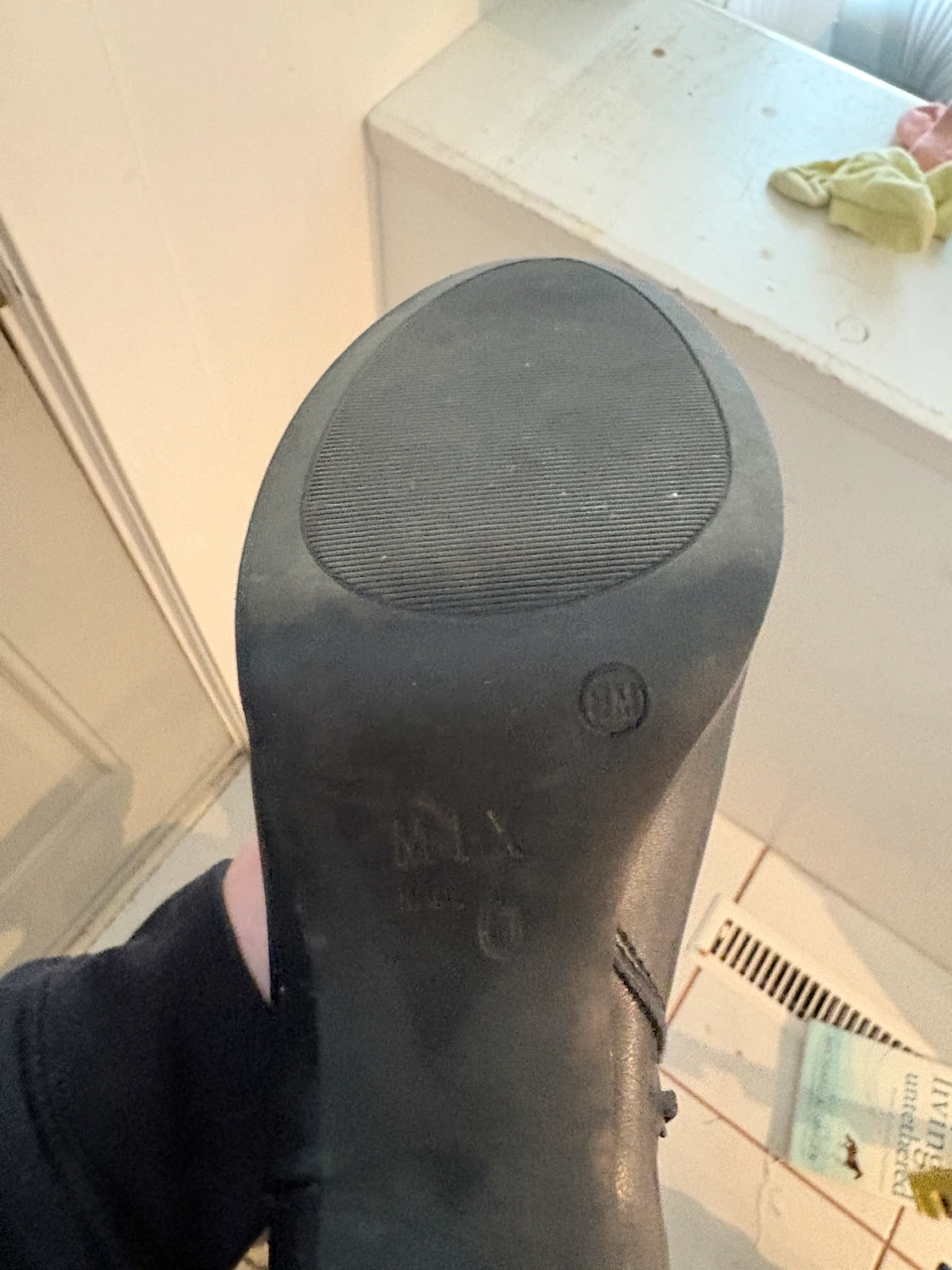 Size 8 Black Platform Ankle Boots - photo 4