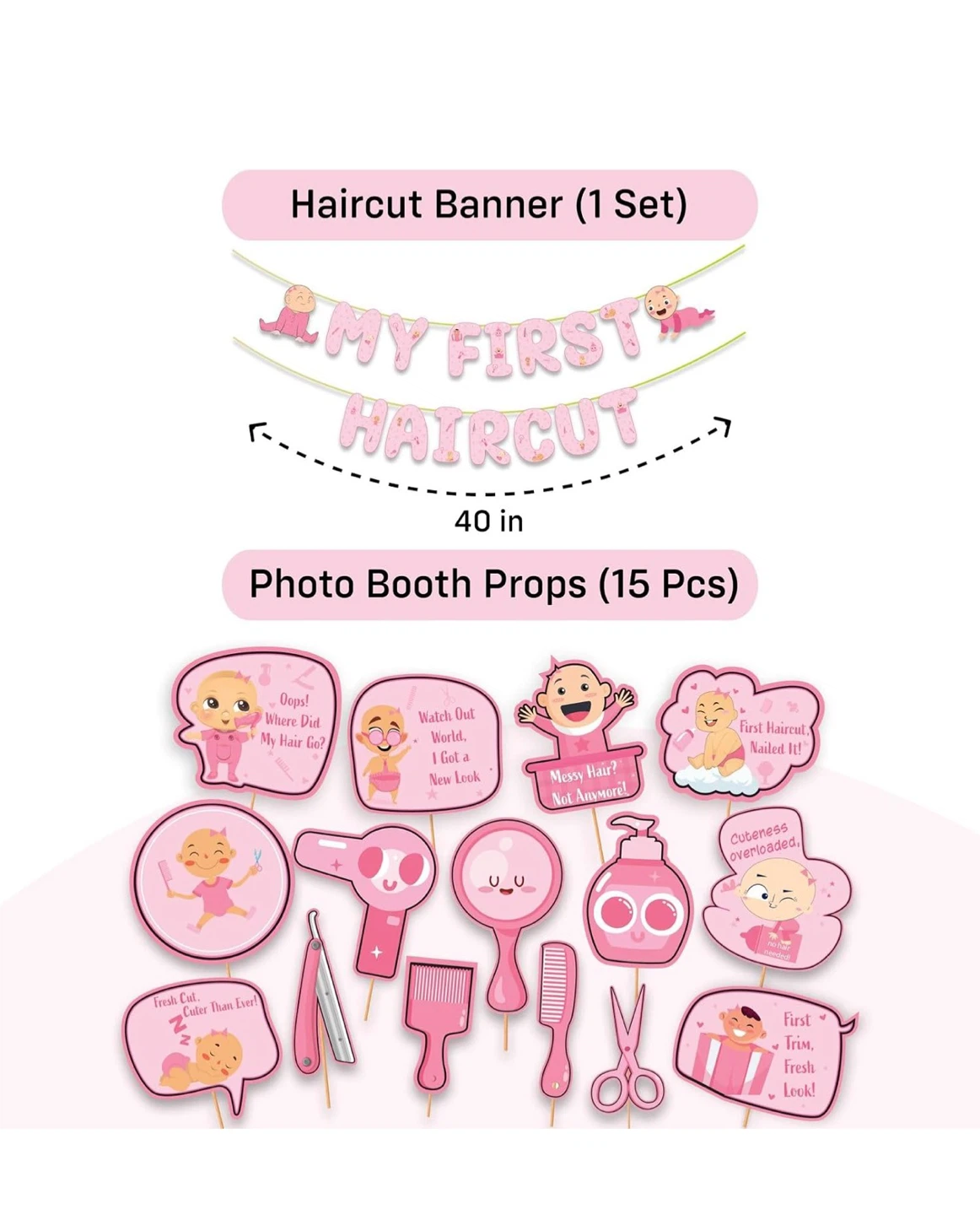 First Haircut decoration