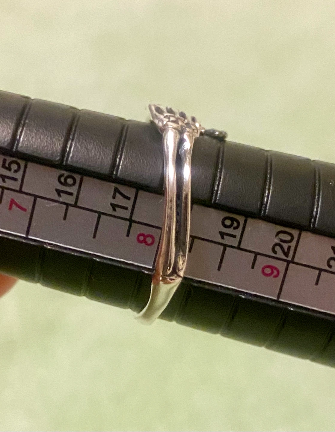 Sterling Silver Skeleton Hand Ring - photo 2