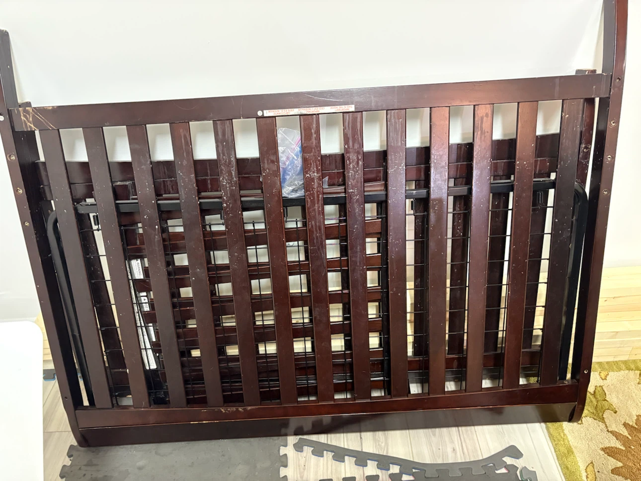 Dark Wood Crib - photo 2