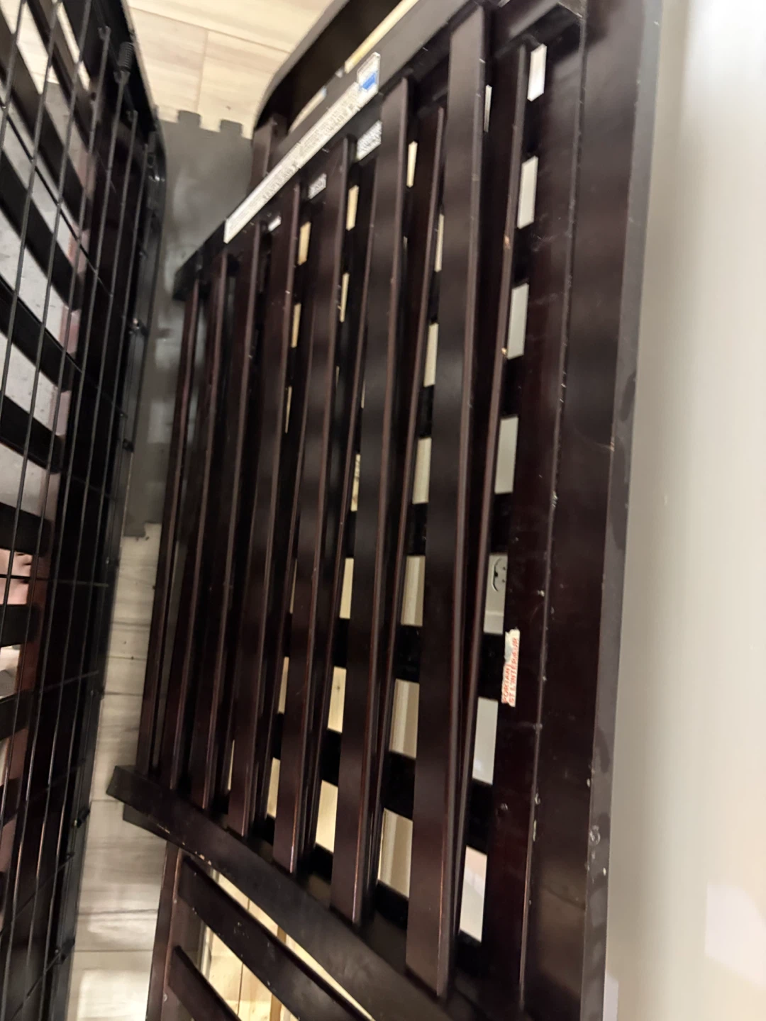 Dark Wood Crib - photo 4