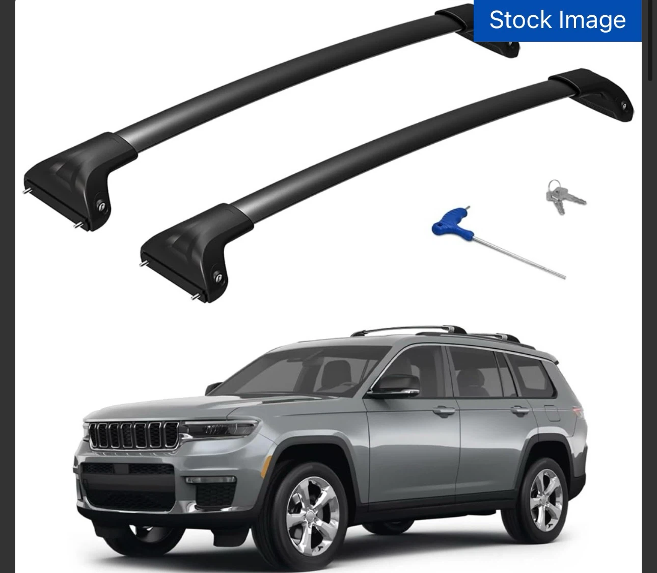 Roof Rack Crossbars for Jeep Grand Cherokee & Compass