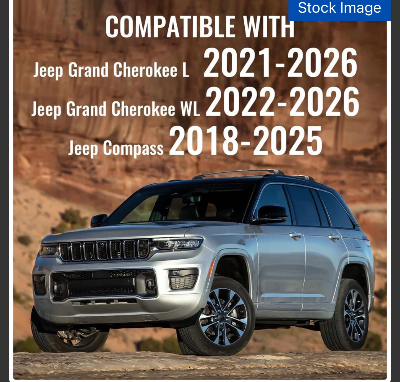 Roof Rack Crossbars for Jeep Grand Cherokee & Compass - photo 2