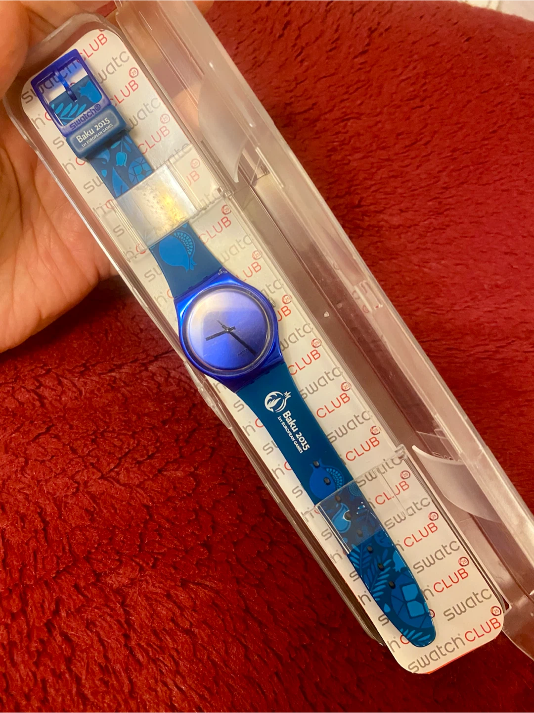 Swatch Gent Intense Blue Baku 2015 Watch