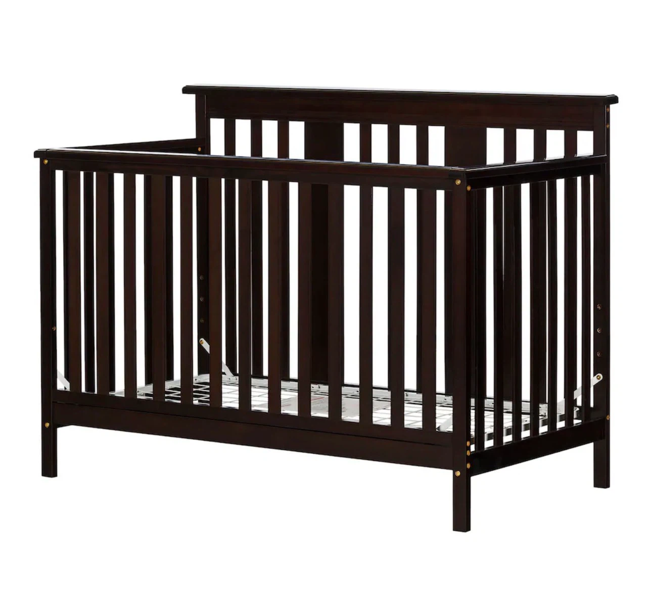Dark Wood Crib