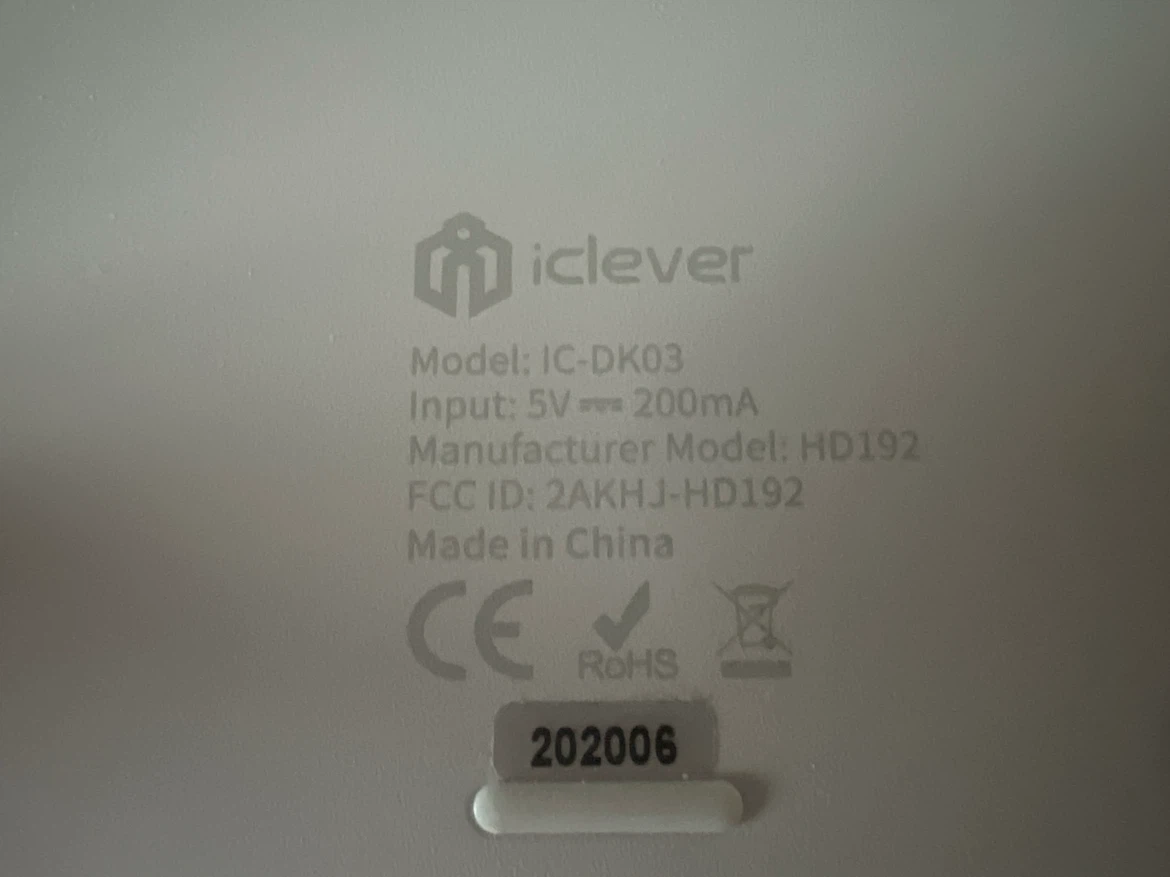 iClever IC-DK03 Wireless Keyboard - photo 3