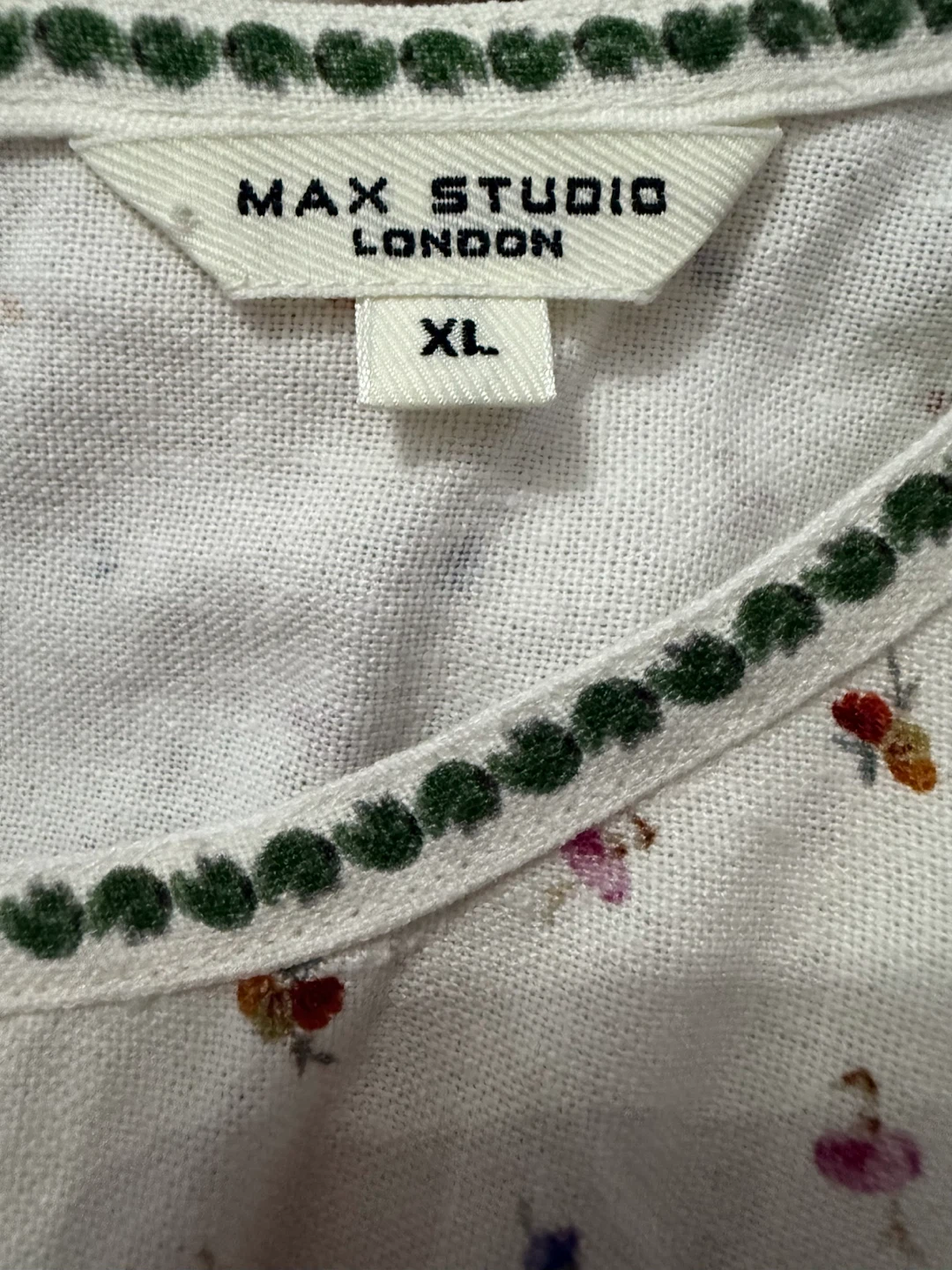 Max Studio London Floral shift dress XL - photo 5