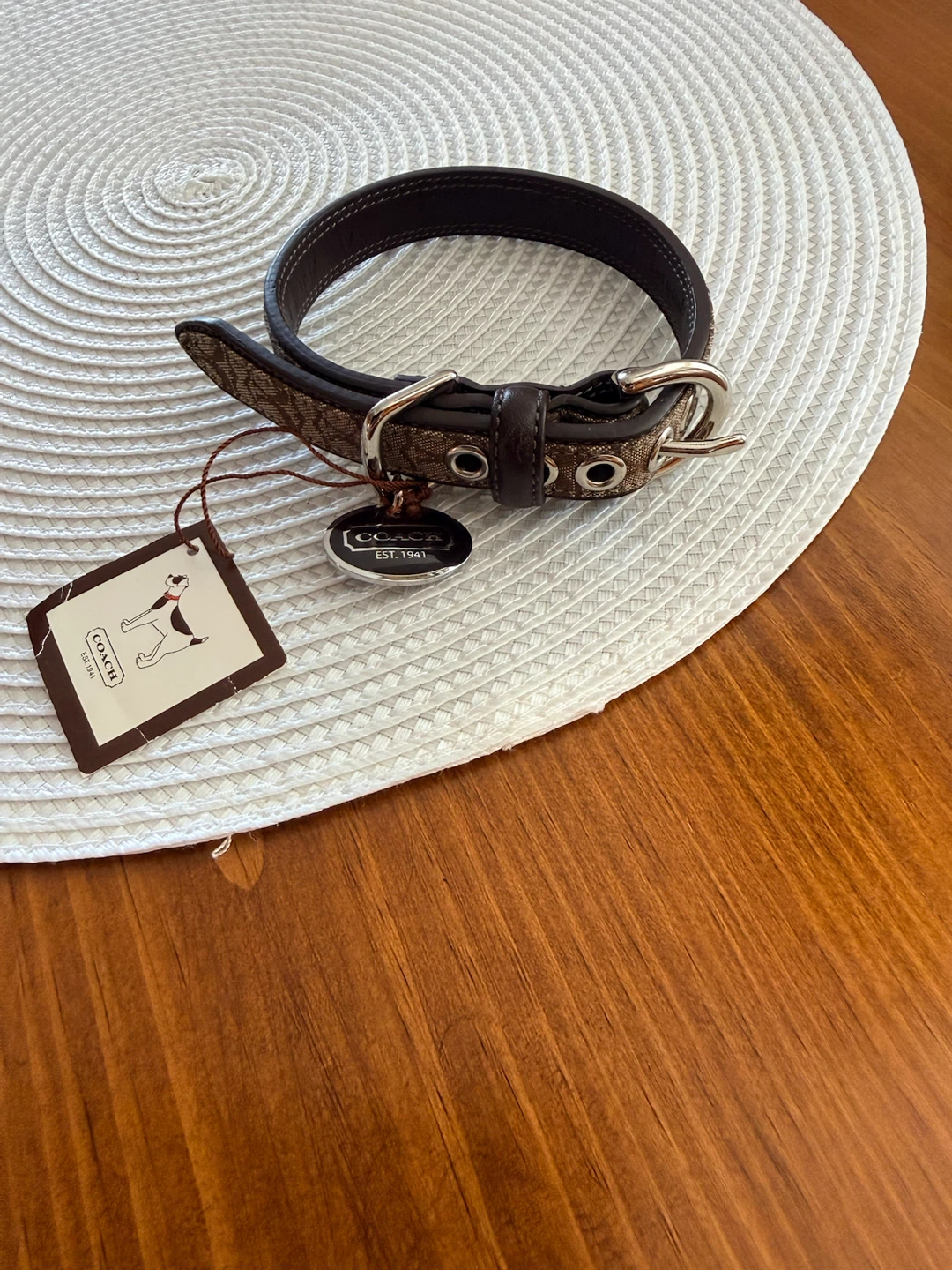 Coach Signature Dog Collar - photo 2