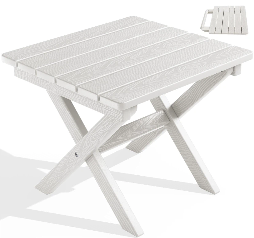SERWALL Portable Folding Adirondack Table