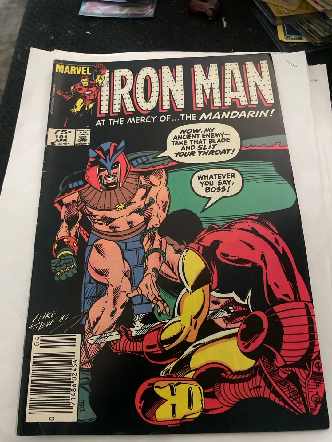 Marvel Iron Man Comic Book #181