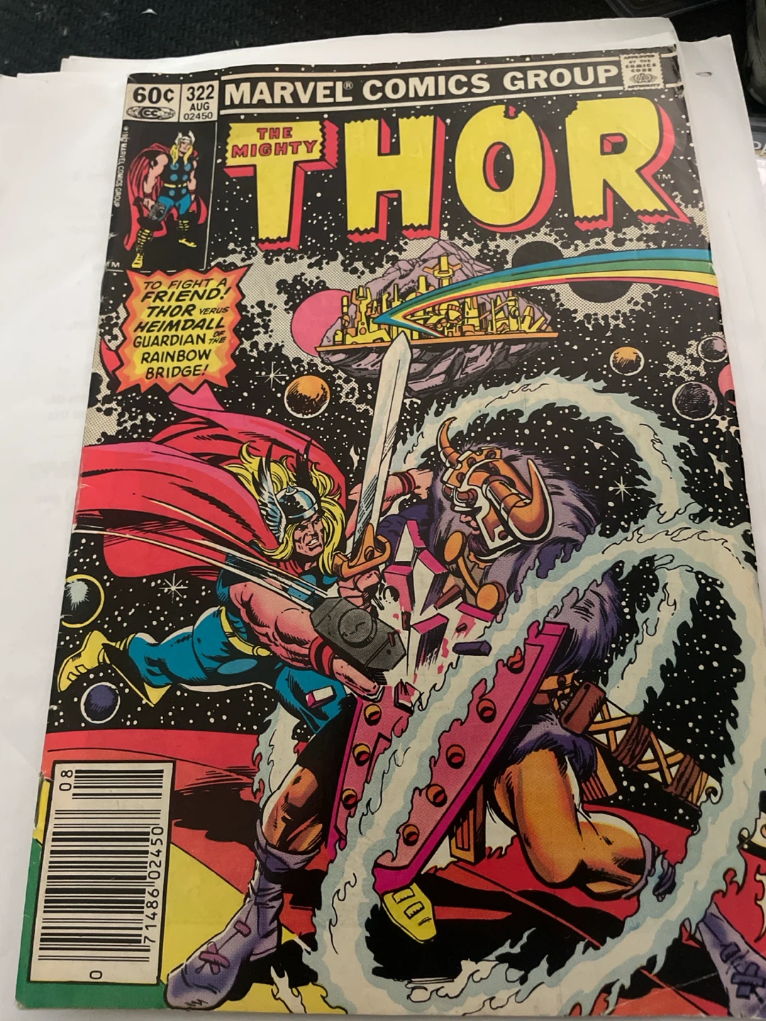 The Mighty Thor Comic Book #322