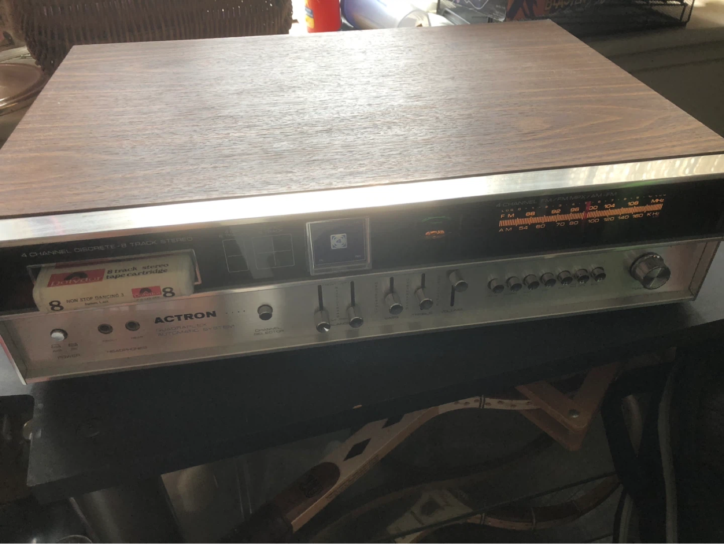ACTRON 4 Channel Discrete 8 Track Stereo