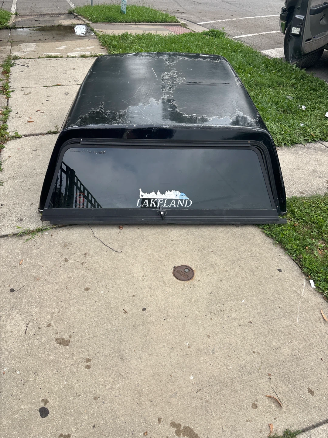 Black Truck Bed Cap with Lakeland Sticker - photo 4
