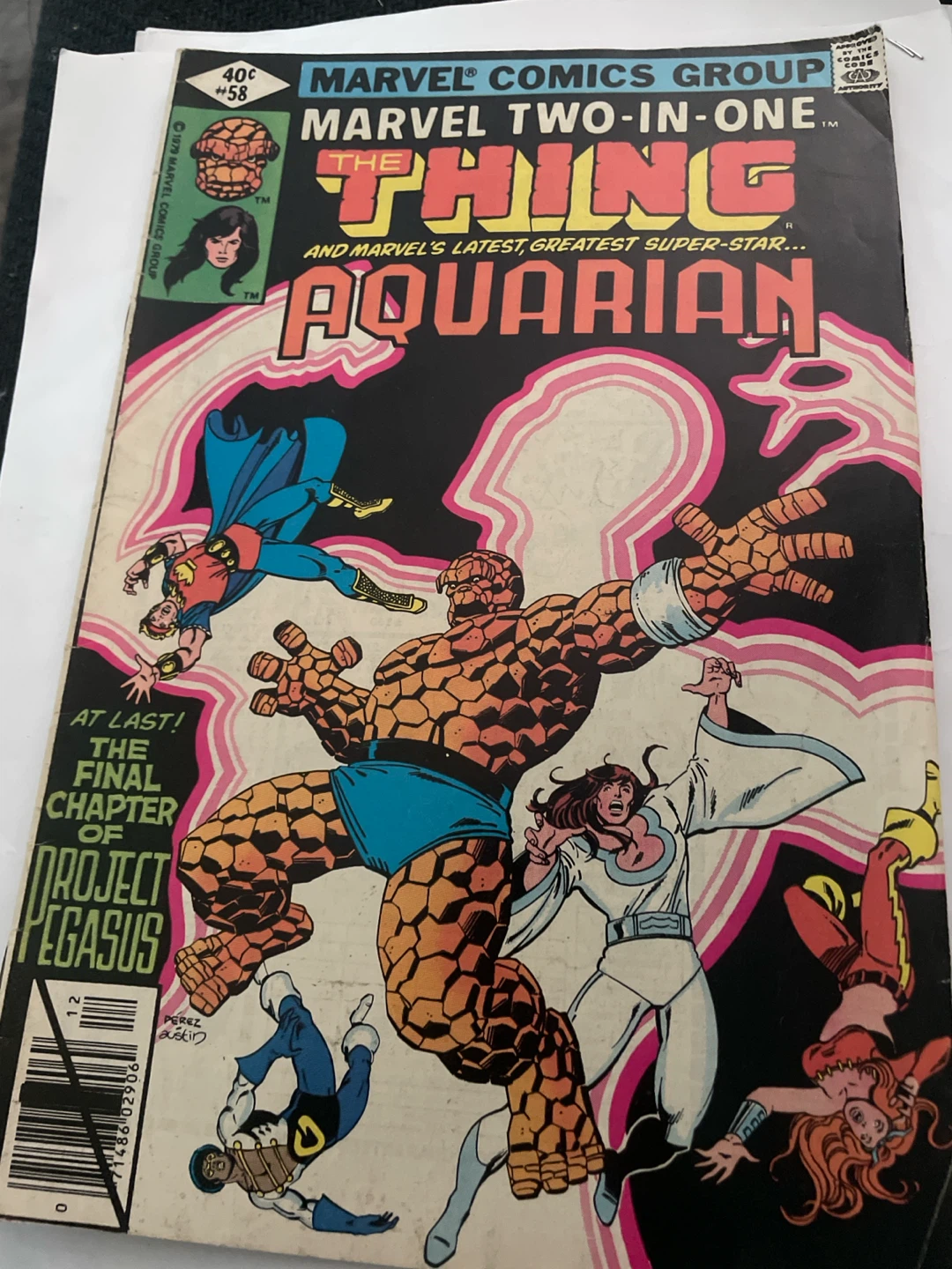 Marvel Two-in-One: The Thing #58 Comic Book