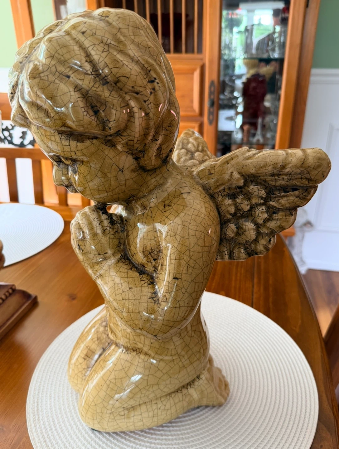 Ceramic Cherub Figurine - photo 2