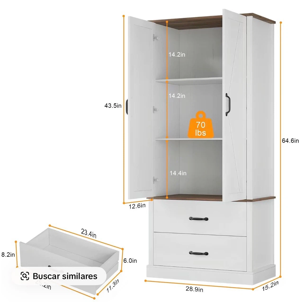 Kitchen Pantry Cabinet - photo 2