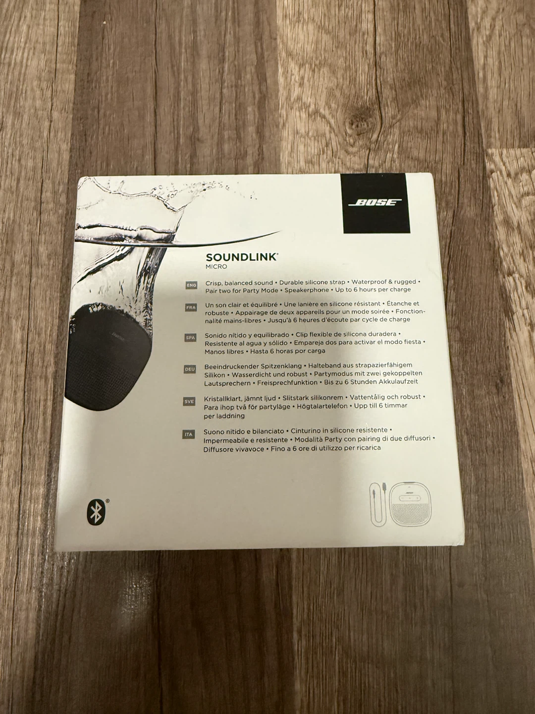 New Bose SoundLink Micro Bluetooth Speaker - Black - photo 2