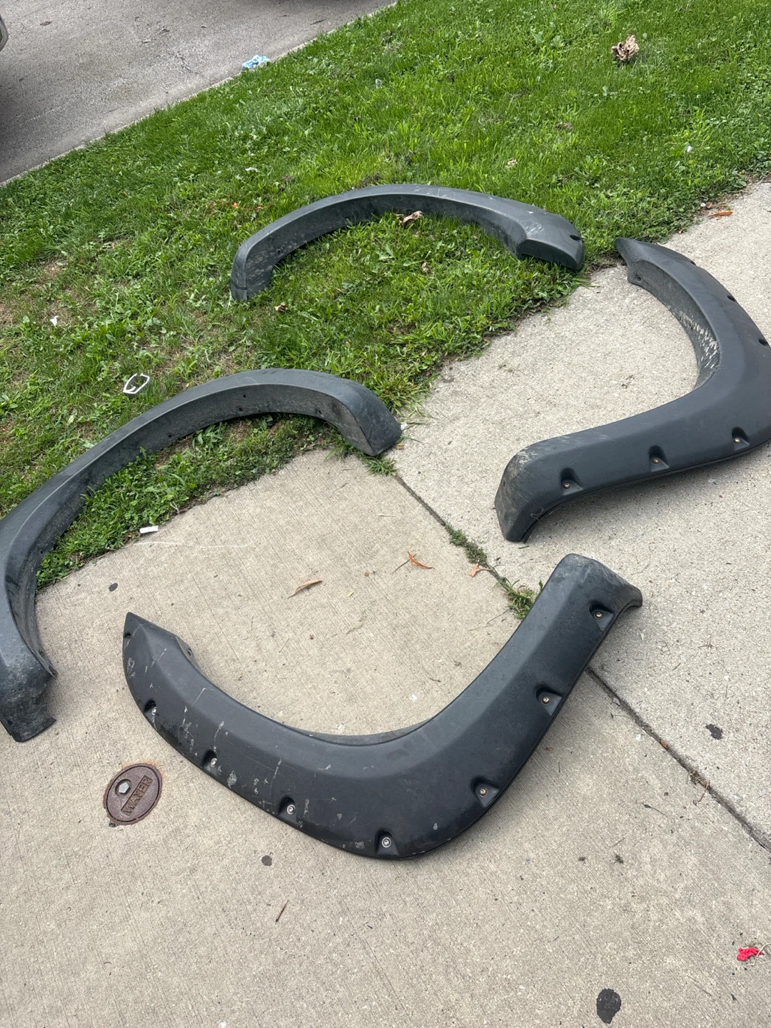 Fender Flares Set for Off-Road Vehicle