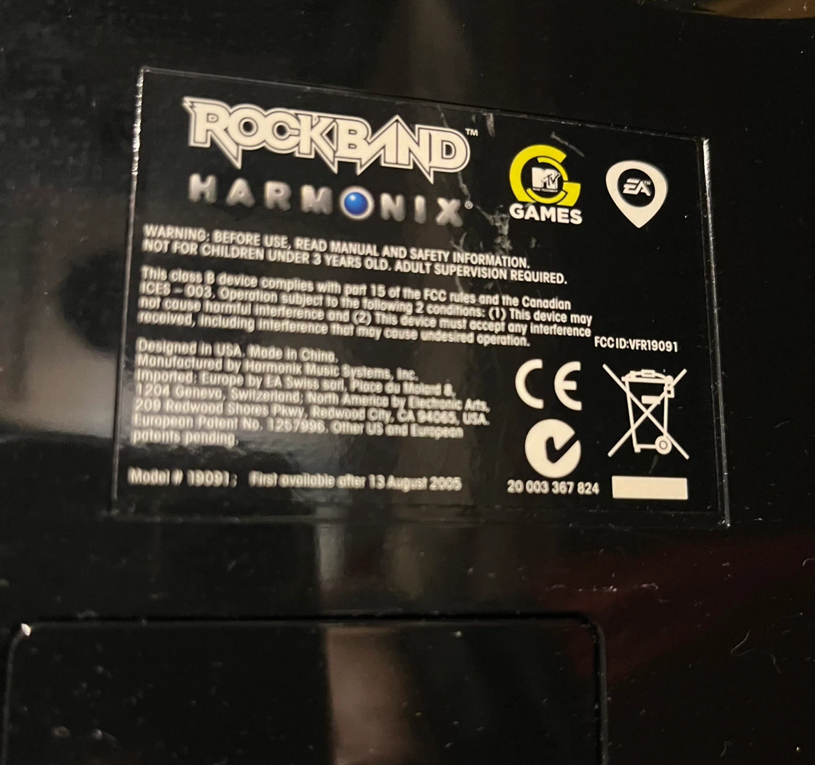 Rock Band Guitar, Receiver & Game - photo 3